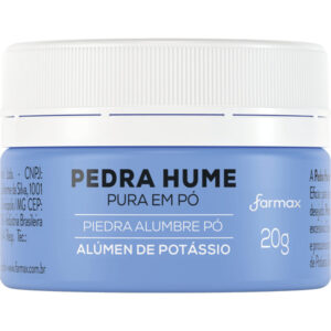 Pedra Hume Pó Farmax Com 20g