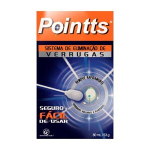 Pointts Sistema de Eliminação de Verrugas Com 80ml/53g Genomma