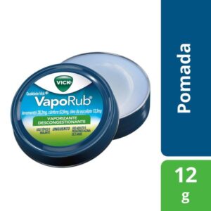15366356710-747ab296552c0fa30c2eca10c428deb9-1.jpg Pomada Vick Vaporub Unguento Com 12g Procter e Gamble