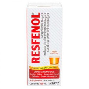 Resfenol Xarope Com 100ml Kley Hertz