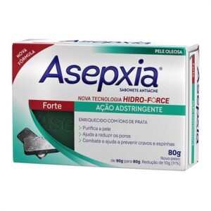 Sabonete em Barra Asepxia Fórmula Forte Com 80g