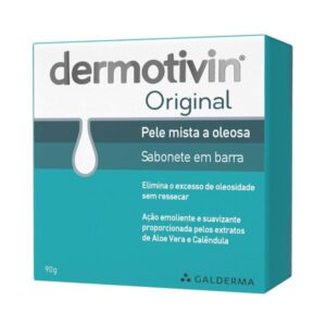 Sabonete em Barra Dermotivin Original Com 90g Galderma