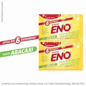 Sal de Fruta Eno Abacaxi Com 02 Envelopes 5g Cada Cosmed