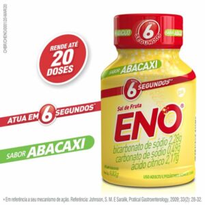 Sal de Fruta Eno Abacaxi Com 100g Cosmed
