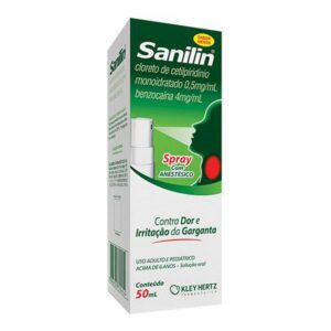 Sanilin Spray Sabor Menta Com 50ml Kley Hertz
