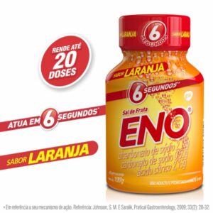 Sal de Fruta Eno Sabor Laranja Com 100g