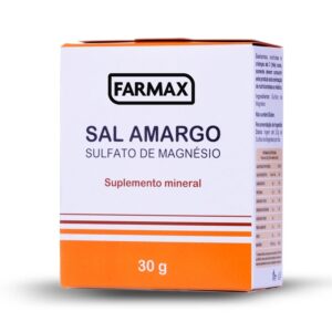 Sal Amargo Puro Com 30g Farmax