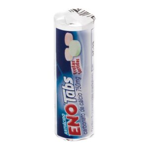 Sal de Frutas Eno Tabs Sabor Sortido Com 8 Pastilhas Glaxosmithkline
