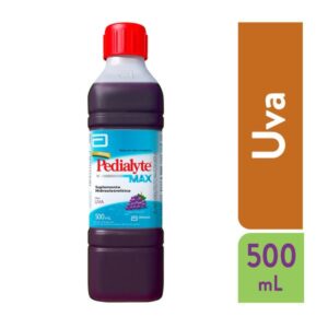 Pedialyte Max Solução Oral Sabor Uva Com 500ml Abbott