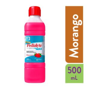 Pedialyte 45 Zinco Solução Oral Sabor Morango Com 500ml Abbott