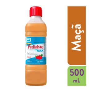 Pedialyte 45 Zinco Solução Oral Sabor Maçã Com 500ml Abbott