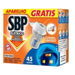 Repelente SBP Eletrico 45 Noites Gratis Aparelho Bivolt
