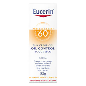 Protetor Solar Facial Eucerin Gel Oil Control FPS 60 Com 52g