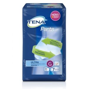 Roupa Intima Tena Pants Ultra Tamanho G-EG Com 7 Unidades