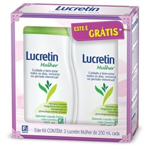 Sabonete Líquido Lucretin Chá Verde Com 200ml Leve 2 e Pague 1