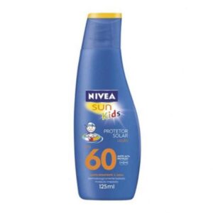 Protetor Solar Nivea Sun Kids Sensitive e Pure FPS 6 Com 125ml