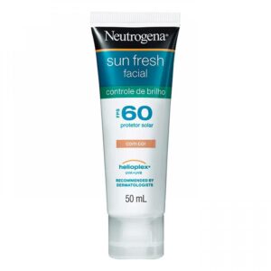 Protetor Solar Facial Neutrogena Sun Fresh FPS 60 Com 50ml