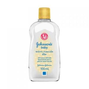 Óleo Johnsons Baby Recém Nascido Com 100ml