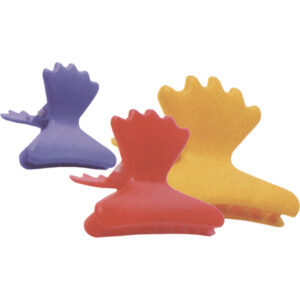 Prendedor de Cabelo Piranhas Novo Visual Com 3 Unidades
