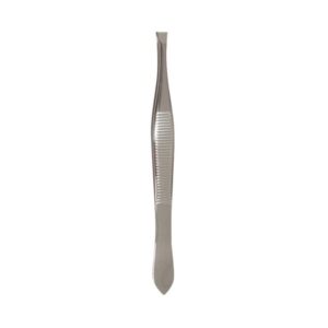 Pinça Profissional Enox Ponta Reta Inox Ref-674 Unidade