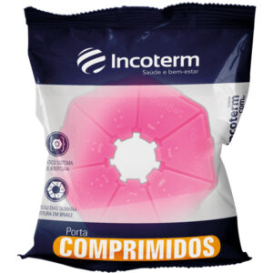 15366359715-7899828223080.jpg Porta Comprimido Basico Rosa Com 1 Unidade