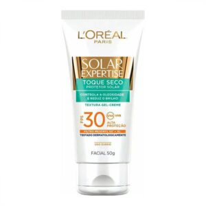 Protetor Solar Facial Loreal Expertise Toque Seco FPS 30 Com 50g