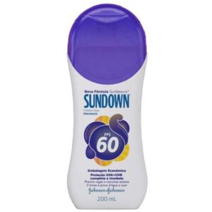 Protetor Solar Sundown Praia e Piscina FPS 60 Com 200ml