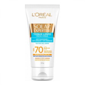 Protetor Solar Loreal Expertise Toque Limpo FPS 70 Com 50ml