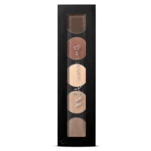 Quinteto de Sombras Vult Make Up Cor 09 Lovely Nude Com 8,5g