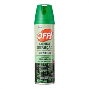 Repelente de Insetos OFF! Longa Duraçao Toque Seco Com 137ml