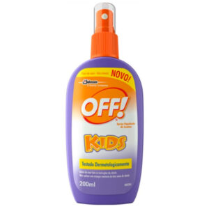 Repelente de Insetos Infantil OFF! Kids Spray Deet Com 200ml