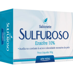 Sabonete em Barra Arte Nativa Sulfuroso Enxofre Com 90g