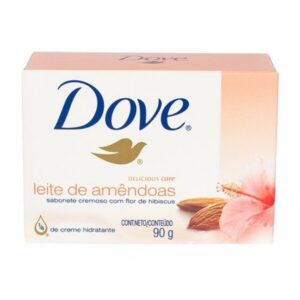 Sabonete em Barra Dove Leite de Amendôas Com 90g