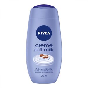 Sabonete Líquido Nivea Creme Soft Milk Com 250ml