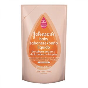 Sabonete Líquido Johnsons Baby Glicerina Refil Com 180ml