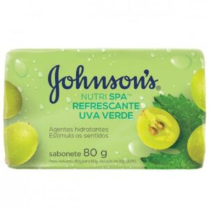 15366360703-7891010247430.jpg Sabonete em Barra Johnsons Uva Verde Com 80g