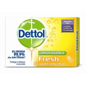 Sabonete em Barra Dettol Anti Fresh Com 80g