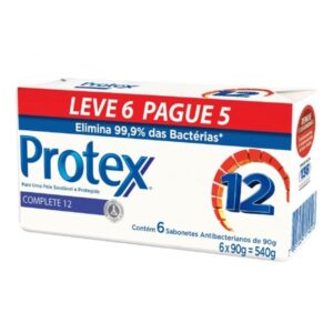15366360957-7891024029299.jpg Sabonete em Barra Protex Complete Com 90g Leve 6 Pague 5 Unidades