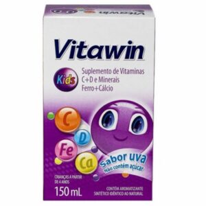 Pharmaton Vitawin 3 Kids Sabor Uva Liquido Com 150ml Sanofi