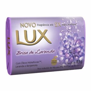 Sabonete em Barra Lux Brisa de Lavanda Lilás Com 85g