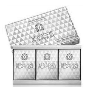 Sabonete em Barra Senador Platinum Com 130g Kit Com 3 Unidades