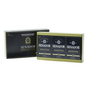 Sabonete em Barra Senador Seduction Com 3 Unidades de 130g