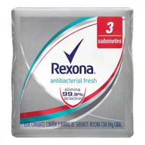 Sabonete em Barra Rexona Antibacterial Fresh Com 84g