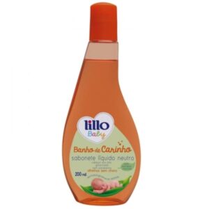 Sabonete Líquido Lillo Baby Neutro Banho de Carinho Com 200ml