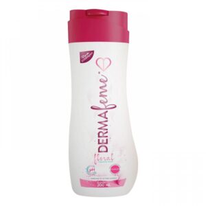 Sabonete Líquido Intimo Dermafeme Floral Com 200ml