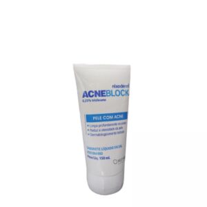 Sabonete Líquido Facial Acneblock Nixoderm Com 150ml