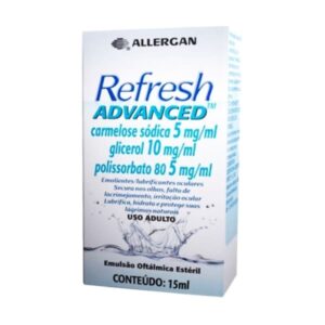 Refresh Advanced Emulsão Oftálmica Com 15ml