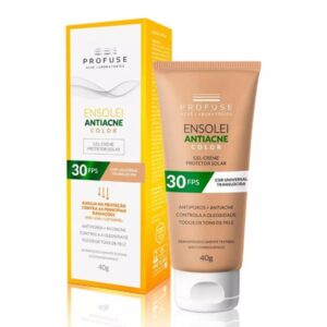 Protetor Solar Profuse Ensolei Antiacne Color FPS 30 Com 40g