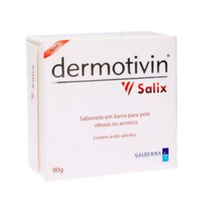 Sabonete em Barra Facial Dermotivin Salix Com 90g