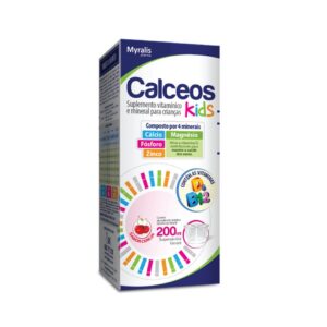Polivitamínico Calceos Kids Cereja Infantil Com 200ml